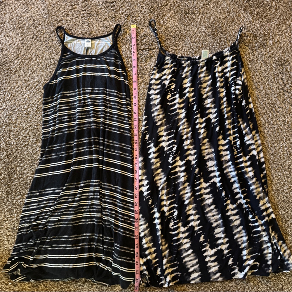 Black and White swim cover ups